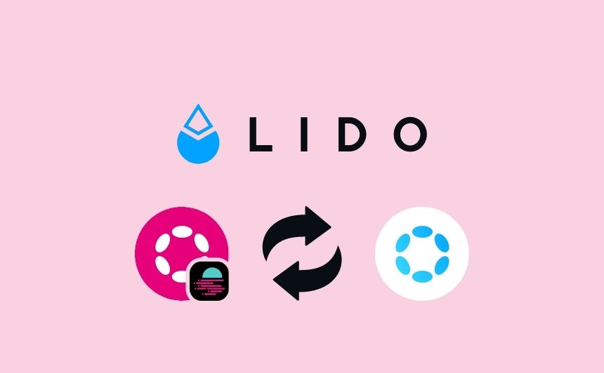 ポルカドット（DOT）のステーキングのやり方：Lido